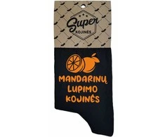 Moteriškos kojinės "Mandarinų lupimo kojinės"