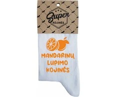 Moteriškos kojinės "Mandarinų lupimo kojinės"