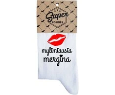 Moteriškos kojinės „Mylimiausia mergina“