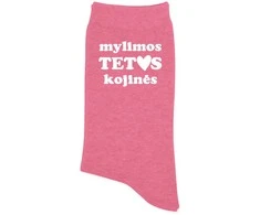 Moteriškos kojinės "Mylimos tetos kojinės"
