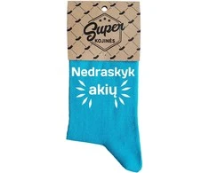 Moteriškos kojinės „Nedraskyk akių“