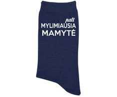 Moteriškos kojinės "Pati mylimiausia Mamytė"