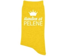 Moteriškos kojinės "Šiandien aš pelenė"