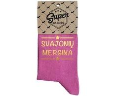 Moteriškos kojinės „Svajonių mergina“