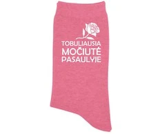 Moteriškos kojinės "Tobuliausia Močiutė pasaulyje"