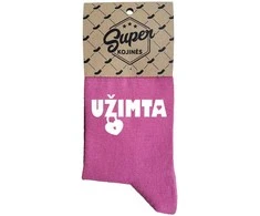 Moteriškos kojinės „Užimta“