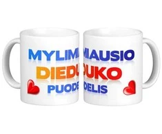 Mylimiausio Dieduko puodelis