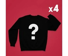 Mystery Box - UNISEX DŽEMPERIAI BE KAPIŠONO - 4 vienetai (vertė 120€)