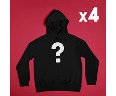 Mystery Box - UNISEX DŽEMPERIAI SU KAPIŠONU - 4 vienetai (vertė 120€)