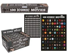 Nutrinamas plakatas "Iconic Movies"