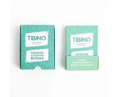 Nutrinamų kortelių rinkinys TIBINO "Sveikas gyvenimo būdas"