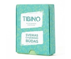 Nutrinamų kortelių rinkinys TIBINO "Sveikas gyvenimo būdas"