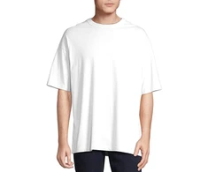 Oversized premium UNISEX marškinėliai be spaudos
