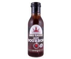 Poppamies Padažas-marinatas "Hot Bourbon BBQ", 410g.