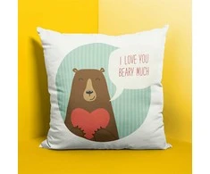 Pagalvės užvalkalas "Beary much"