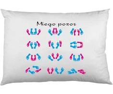 Pagalvės užvalkalas "Miego pozos"