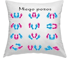 Pagalvės užvalkalas "Miego pozos"