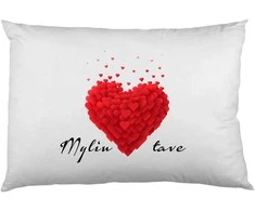 Pagalvės užvalkalas "Myliu Tave"