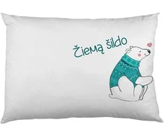Pagalvių užvalkalų komplektas "Meilė šildo"