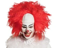 Perukas "Horror clown"