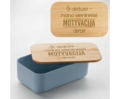 Pietų dėžutė "BEIBABOX - motyvacija dirbti"