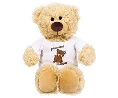 Pliušinis meškiukas "Bernie - geriausias draugas" (25 cm)