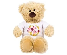 Pliušinis meškiukas "Bernie - Myliu Tave!" (25 cm)