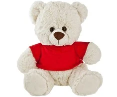 Pliušinis meškiukas "Josh Baltas" (27 cm)