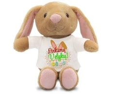 Pliušinis zuikutis "Binky - Linksmų Velykų!" (18 cm)