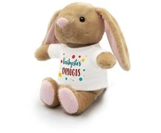 Pliušinis zuikutis "Binky - Vaikystės draugas" (18 cm)