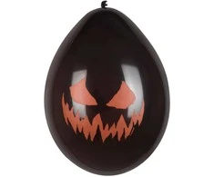 Boland Party Partners B.V. Premium balionai "Creepy Pumpkin" (6vnt)