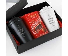 Premium dovanų rinkinys porai "Karštesni už kavą"