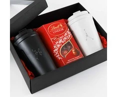 Premium dovanų rinkinys porai "Zodiako žvaigždynai" su Jūsų pasirinktais zodiako ženklais (400ml)