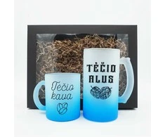 Premium dovanų rinkinys "Tėčio kava ir tėčio alus"