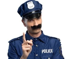 Boland Party Partners B.V. Priklijuojami policininko ūsai