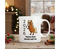Puodelis "2026 Mano metai"
