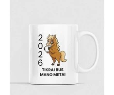 Puodelis "2026 Mano metai"