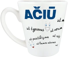 Puodelis "Ačiū Mamai"