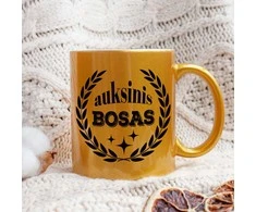 Puodelis "Auksinis bosas"