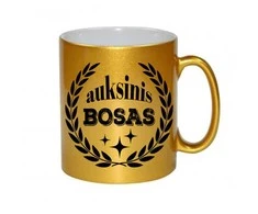 Puodelis "Auksinis bosas"