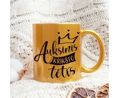 Puodelis "Auksinis krikšto tėtis"