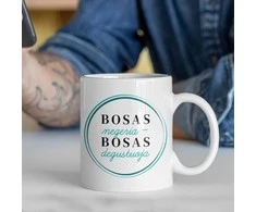 Puodelis "Bosas negeria - Bosas degustuoja"