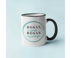 Puodelis "Bosas negeria - Bosas degustuoja"