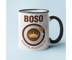 Puodelis "Boso kava"