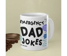 Puodelis "Emergency dad jokes"