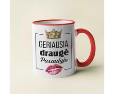 Puodelis "Geriausia draugė pasaulyje"