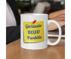 Puodelis "Geriausio boso puodelis"