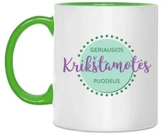 Puodelis "Geriausios krikštamotės puodelis"
