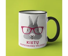 Puodelis "Hipsteriškos velykos"