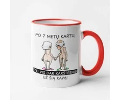 Puodelis "Karštesnis už šią kavą" su Jūsų pasirinktais metais